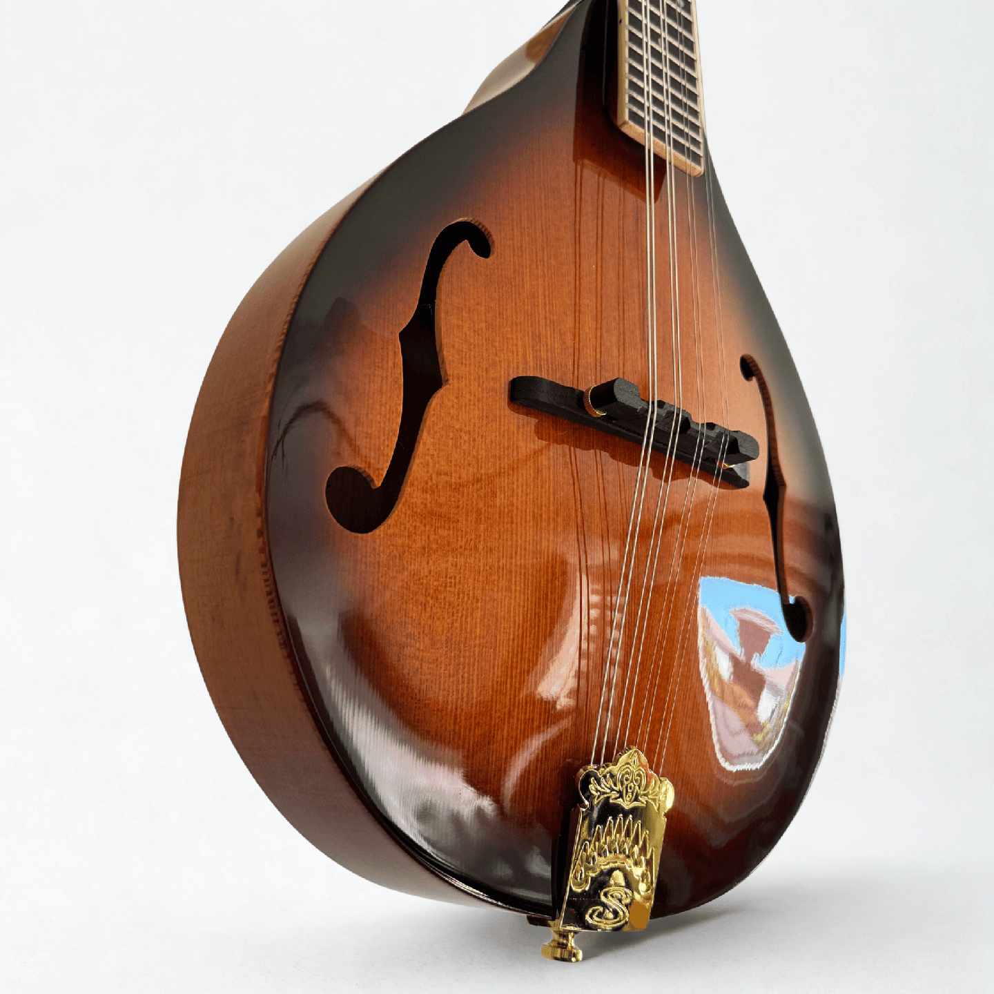 Mandolina 8 Cuerdas Estilo A-Style Sunburst Acústica